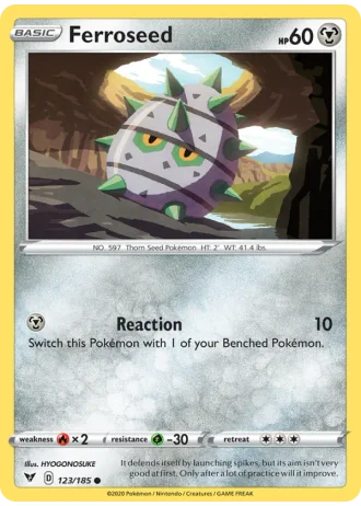 Ferroseed #123/185 — Vivid Voltage