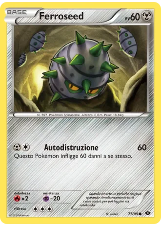 Ferroseed #77/99 — Destini Futuri