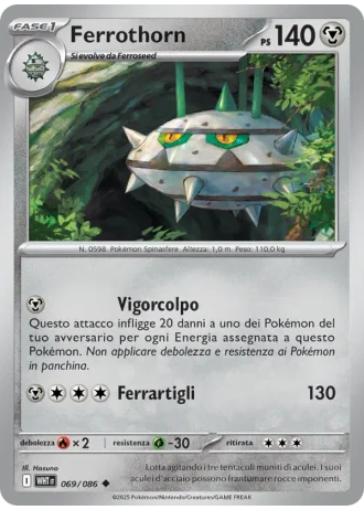 Ferrothorn #069 — Fuoco Bianco