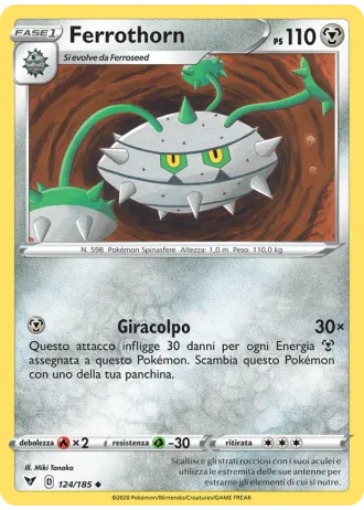 Ferrothorn #124 — Voltaggio Sfolgorante