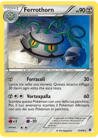 Ferrothorn #72/98 — Nuove Forze