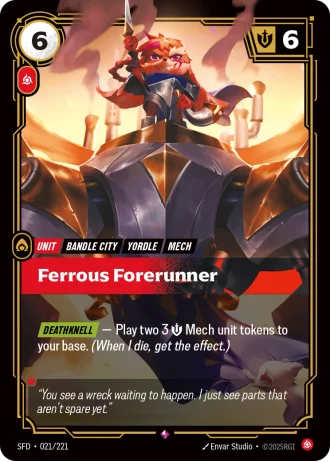 Ferrous Forerunner #021/221 — Spiritforged