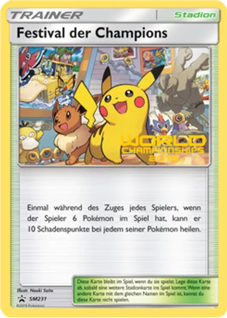 Festival der Champions SM231 — Sonne & Mond Promos