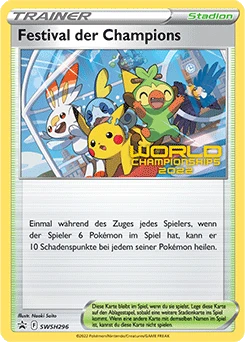 Festival der Champions SWSH296 — Schwert & Schild Promos