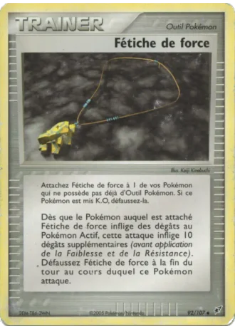 Fétiche de force #92/107 — EX Deoxys
