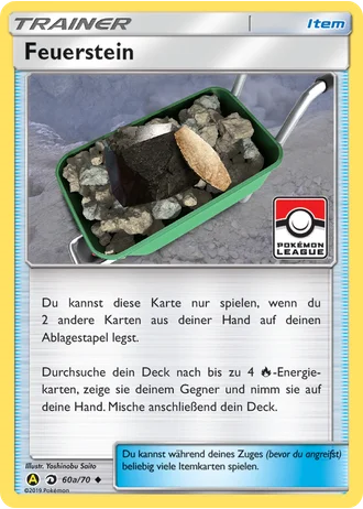 Feuerstein #60a/70 — Gelbes-A-Alternativkarten