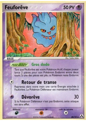 Feuforêve #40/92 — EX Créateurs de légendes
