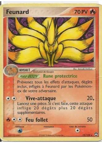 Feunard #19/108 — EX Gardiens du Pouvoir