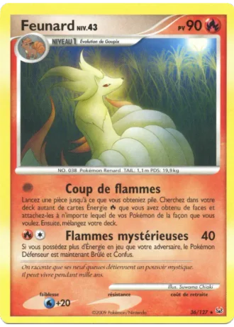 Feunard #36/127 — Platine