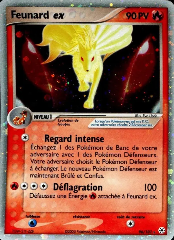 Feunard ex #96 — EX Légendes Oubliées