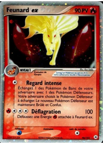 Feunard ex #96 — EX Légendes Oubliées