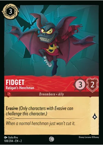 Fidget - Ratigan's Henchman #108/204 — Rise of the Floodborn