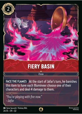 Fiery Basin #26/35 — Illumineer's Quest: Palace Heist