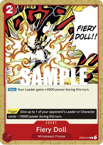 Fiery Doll (OP03-019) — Pillars of Strength (OP03)