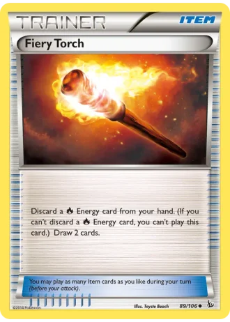 Fiery Torch (League Crosshatch April 2015) #89/106 — Flashfire
