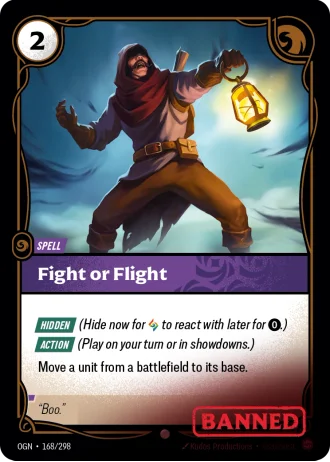 Fight or Flight #168/298 — Origins