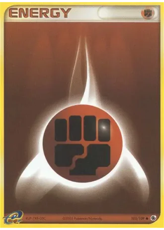 Fighting Energy (Professor Program 2004-05) #105/109 — Ruby & Sapphire
