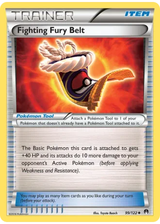 Fighting Fury Belt #99/122 — BREAKpoint