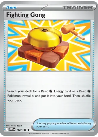Fighting Gong #116/132 — Mega Evolution