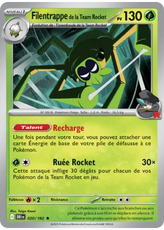 Filentrappe de la Team Rocket #020/182 — Rivalités Destinées