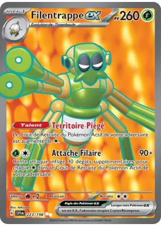 Filentrappe ex #223/198 — Écarlate et Violet