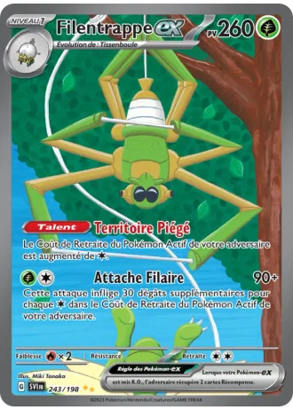 Filentrappe ex #243/198 — Écarlate et Violet