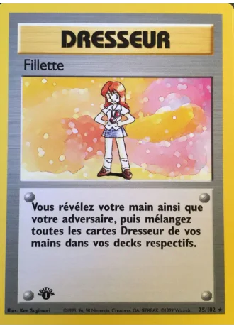 Fillette (première édition) #75/102 — Set de Base (1ère Édition)