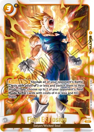 Final Explosion (Alternative Art) FB04-102 — Ultra Limit (FB04)