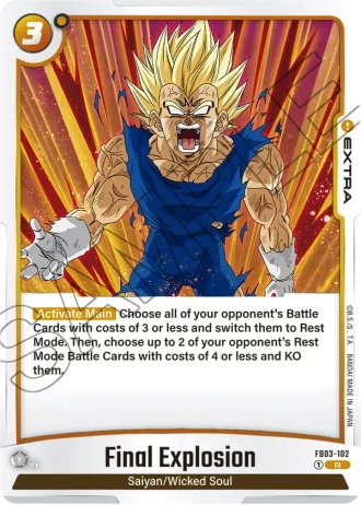 Final Explosion FB03-102 — Raging Roar (FB03)