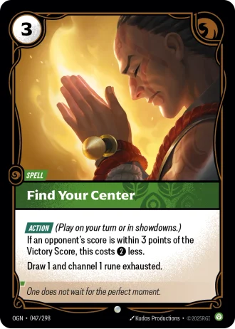 Find Your Center #047/298 — Origins
