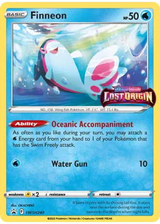 Finneon (STAFF) SWSH240 — Sword & Shield Promos