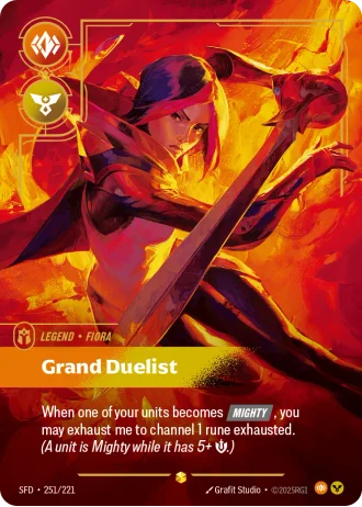 Fiora, Grand Duelist #251/221 — Spiritforged
