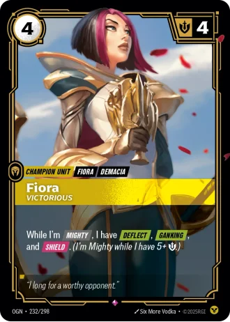 Fiora, Victorious #232/298 — Origins