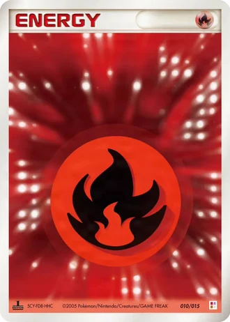 Fire Energy #10/15 — Master Kit: Torchic Quarter Deck