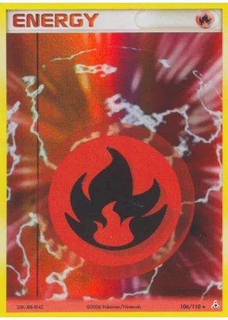 Fire Energy #106/110 — Holon Phantoms