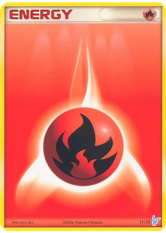Fire Energy #11 — EX trainer Kit 2 (Minun)