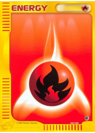 Fire Energy #161/165 — Expedition Base Set