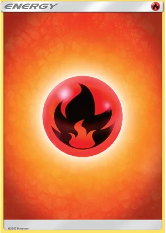 Fire Energy #165/149 — Sun & Moon