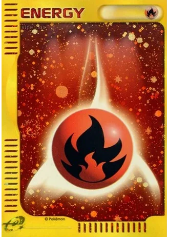 Fire Energy — McDonald's Pokémon-e Minimum Pack