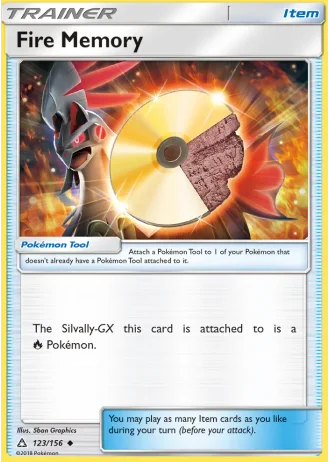 Fire Memory #123/156 — Ultra Prism