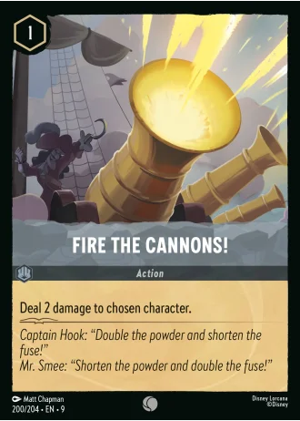 Fire the Cannons! #200/204 — Fabled