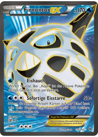 Firnontor EX #155/162 — TURBOstart