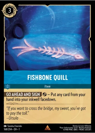 Fishbone Quill #168/204 — The First Chapter