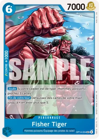 Fisher Tiger (OP14-054) — Les Sept de la Mer d'Azur (OP14-EB04)