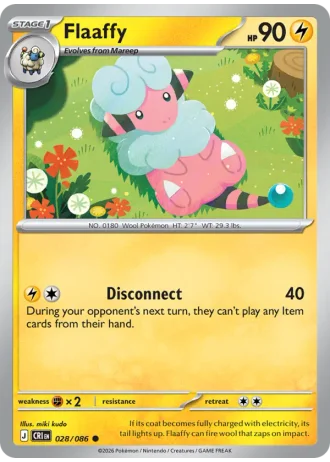 Flaaffy #028/86 — Chaos Rising