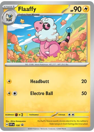 Flaaffy #108 — Scarlet & Violet Promos
