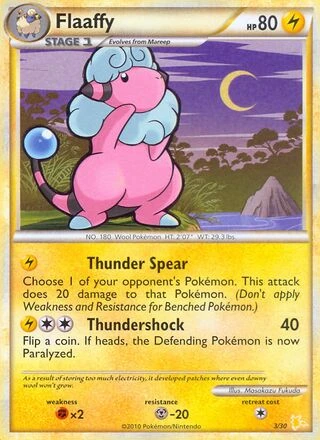 Flaaffy #3 — HS trainer Kit (Raichu)