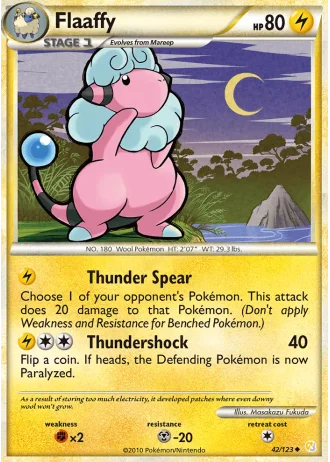 Flaaffy #42 — HeartGold SoulSilver