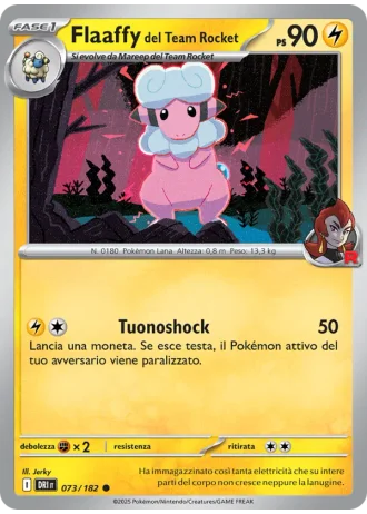 Flaaffy del Team Rocket #073/182 — Rivali Predestinati