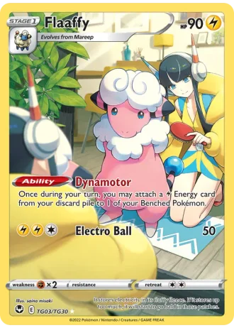 Flaaffy TG03 — Trainer Gallery (Silver Tempest)